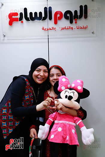  الطفلة الفلسطينية ريتاج في اليوم السابع (35)