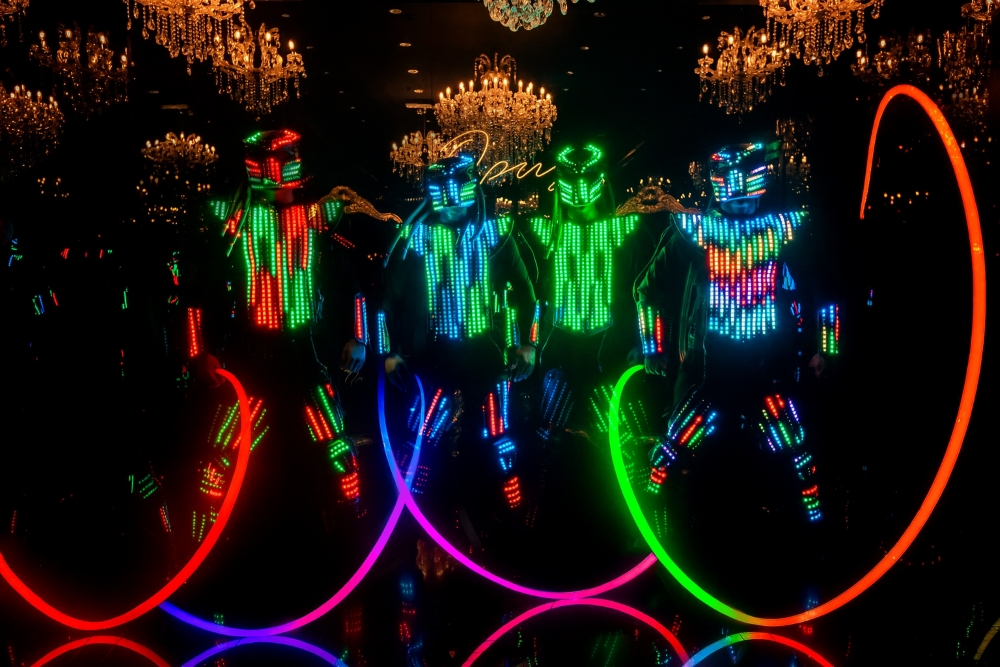 عرض الضوء الراقص عرض الضوء الراقص