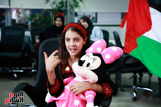  الطفلة الفلسطينية ريتاج في اليوم السابع (22)