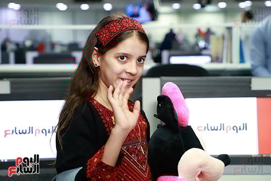  الطفلة الفلسطينية ريتاج في اليوم السابع (17)