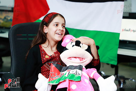  الطفلة الفلسطينية ريتاج في اليوم السابع (30)