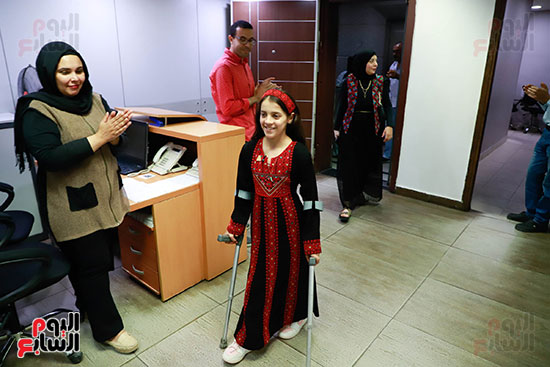  الطفلة الفلسطينية ريتاج في اليوم السابع (40)