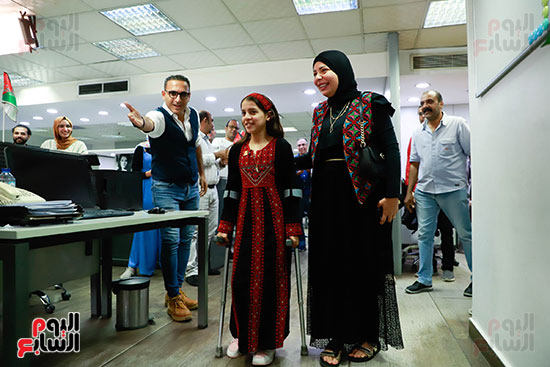  الطفلة الفلسطينية ريتاج في اليوم السابع (8)