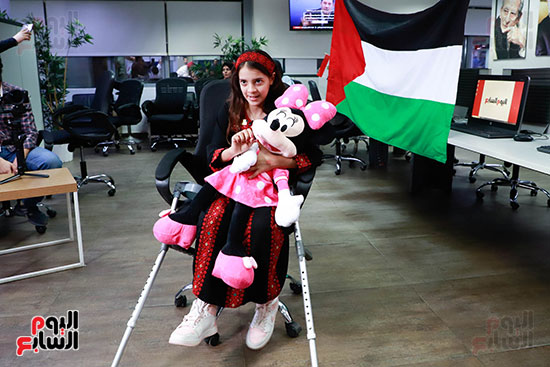  الطفلة الفلسطينية ريتاج في اليوم السابع (24)