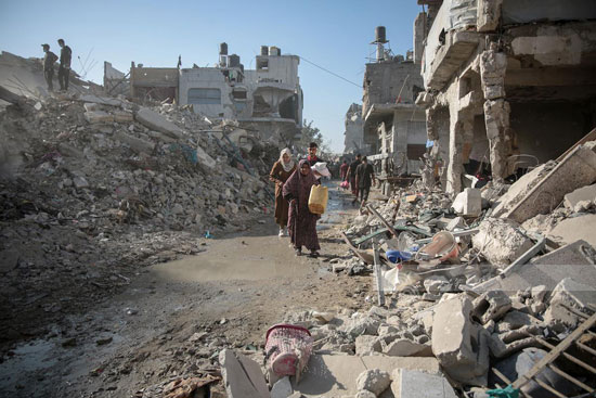 شوارع مخيم جباليا