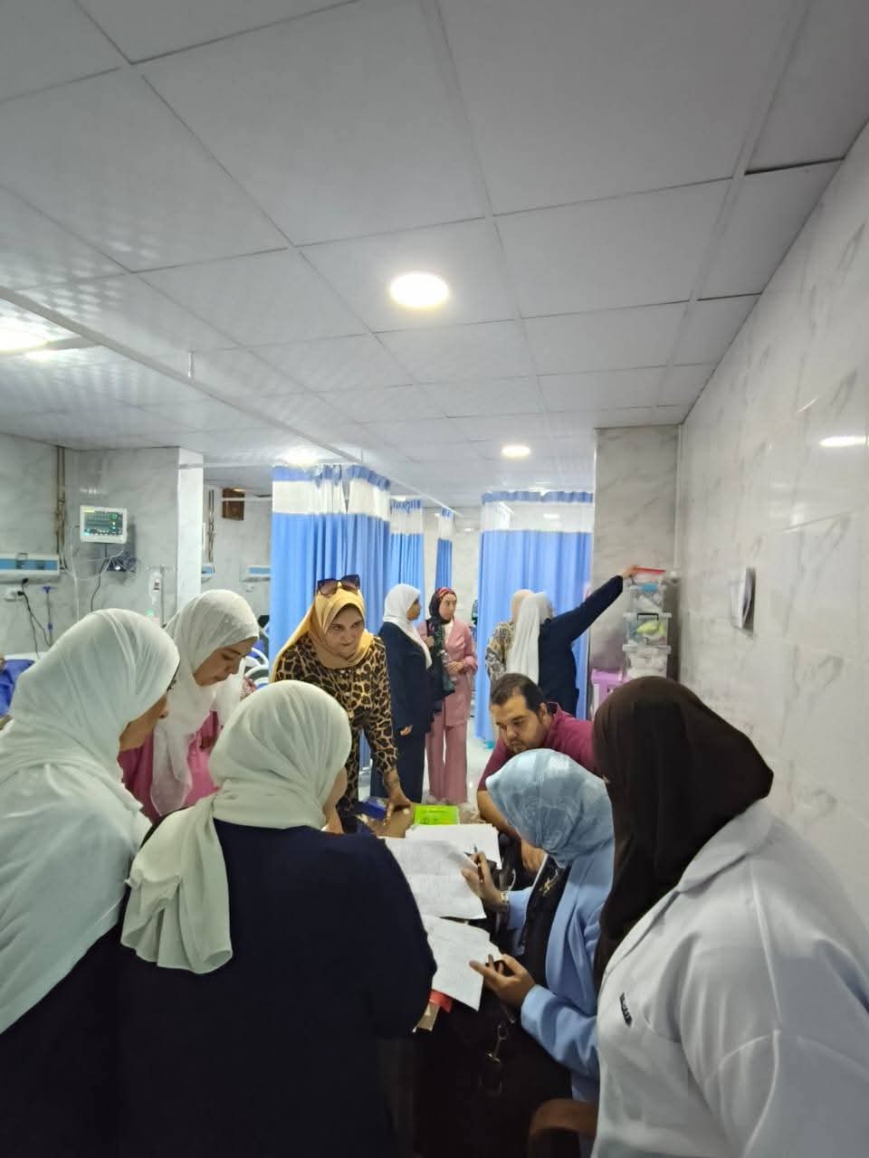 العاملين بمستشفى سامول المركزى (2)