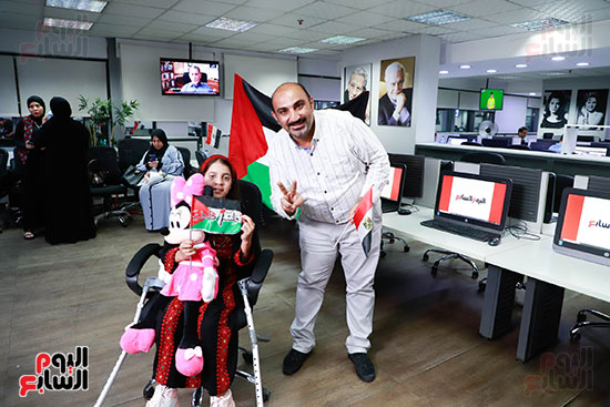  الطفلة الفلسطينية ريتاج في اليوم السابع (25)