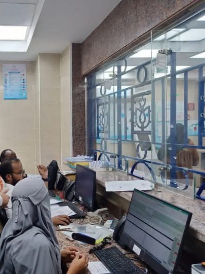 تلبية طلبات المنتفعين