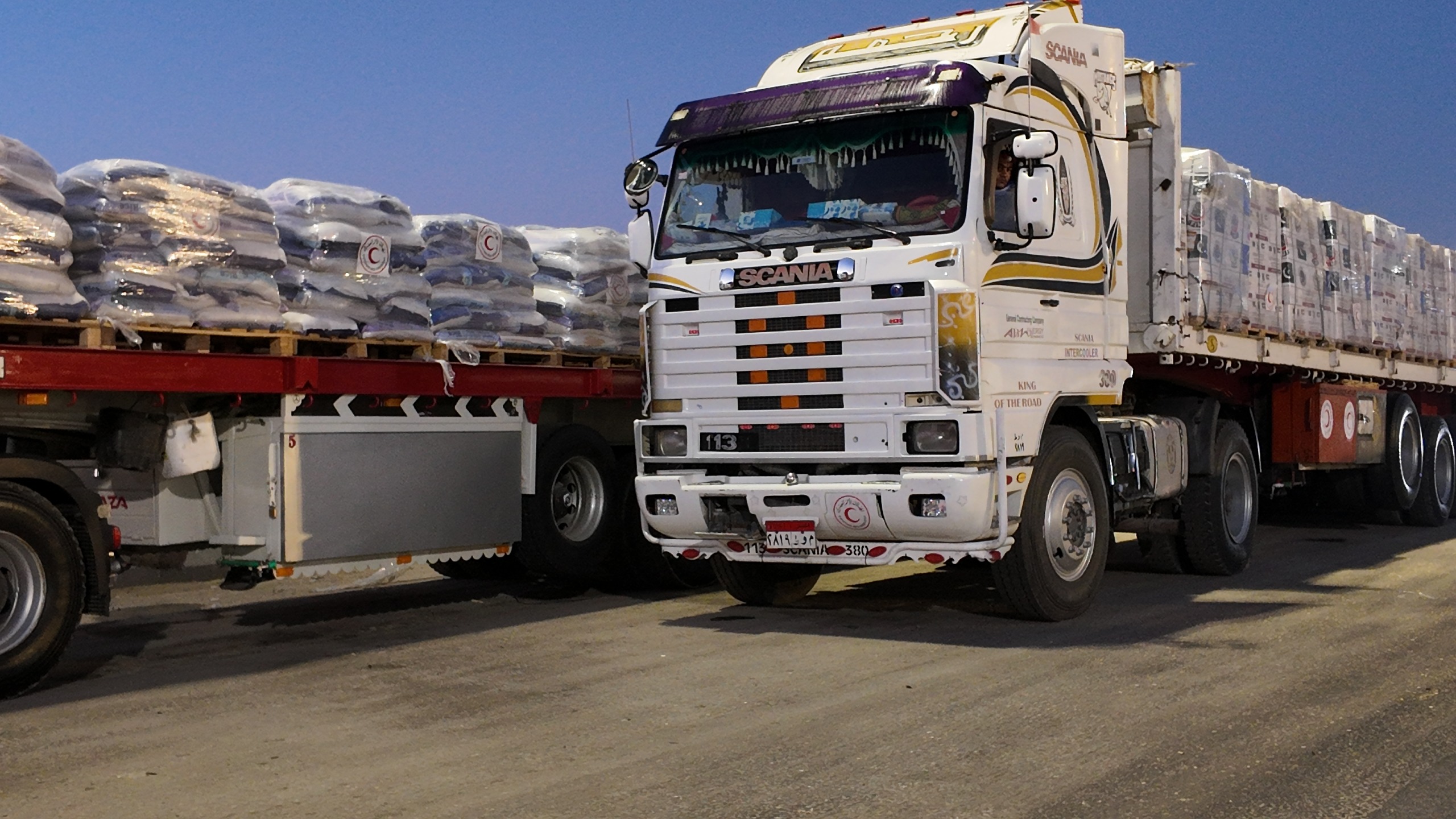 إطلاق قافلة زاد العزة الـ 58 إلى غزة (5)