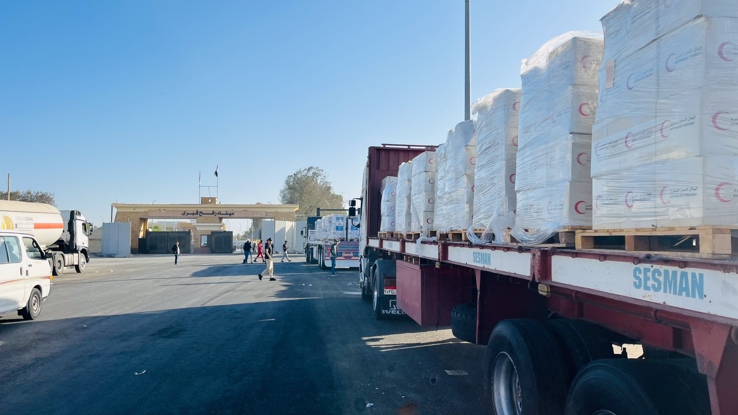 إطلاق قافلة زاد العزة الـ 58 إلى غزة (6)