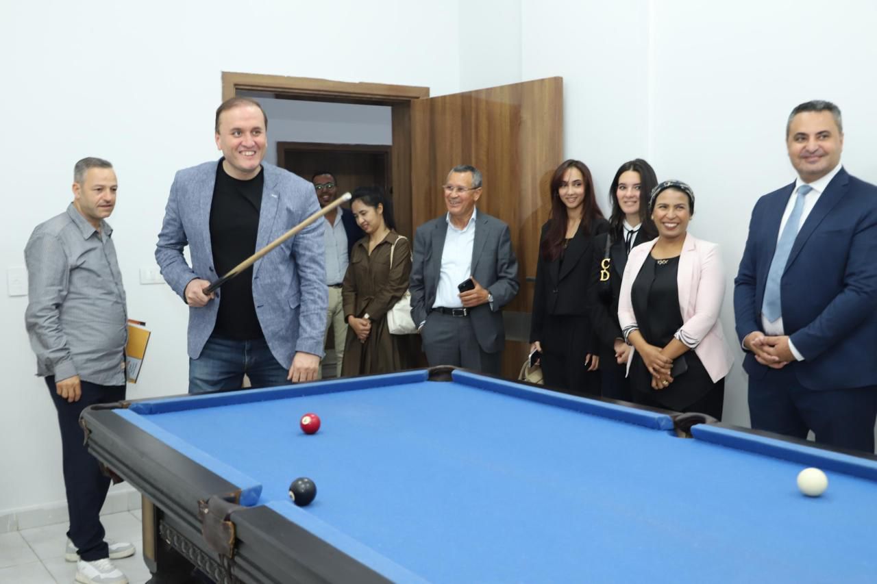 جانب من  زيارة وفد البرلمانيين العربي الآسيوي لأحد  المراكز العلاجية التابعة لصندوق مكافحة الإدمان