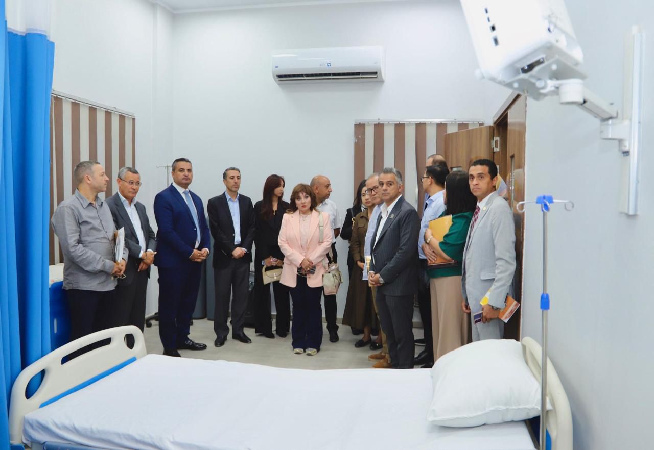 خلال زيارة  وفد البرلمانيين العربي الآسيوي أحد المراكز العلاجية التابعة لصندوق مكافحة الإدمان