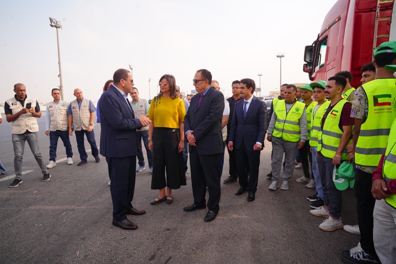 الأورمان تنظم قافلة مساعدات إنسانية لإغاثة أهالينا في غزة