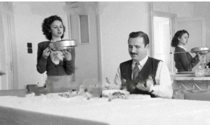 عز الدين ذو الفقار وفاتن حمامة