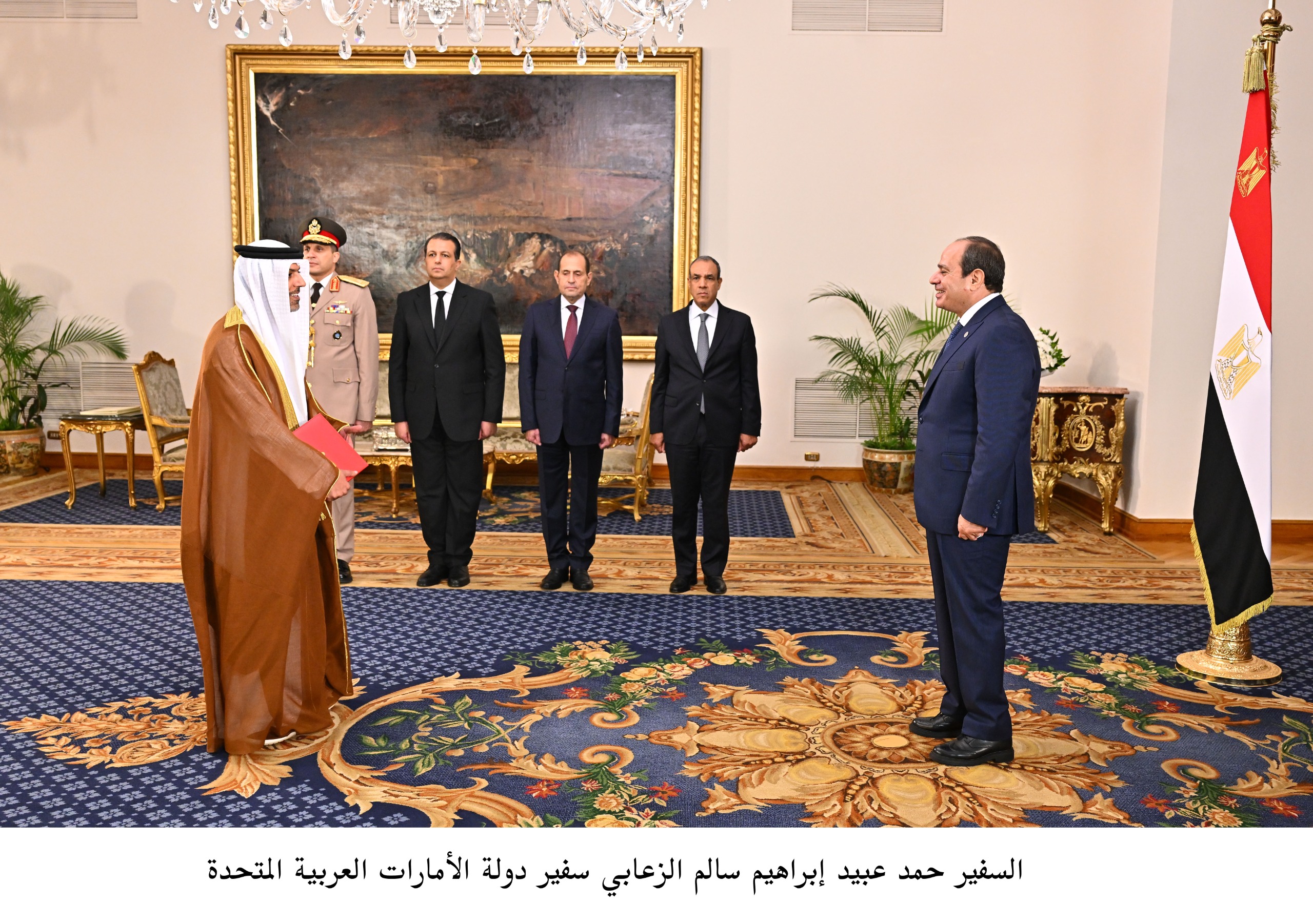 الرئيس السيسى يتسلم أوراق اعتماد 23 سفيرا  (17)