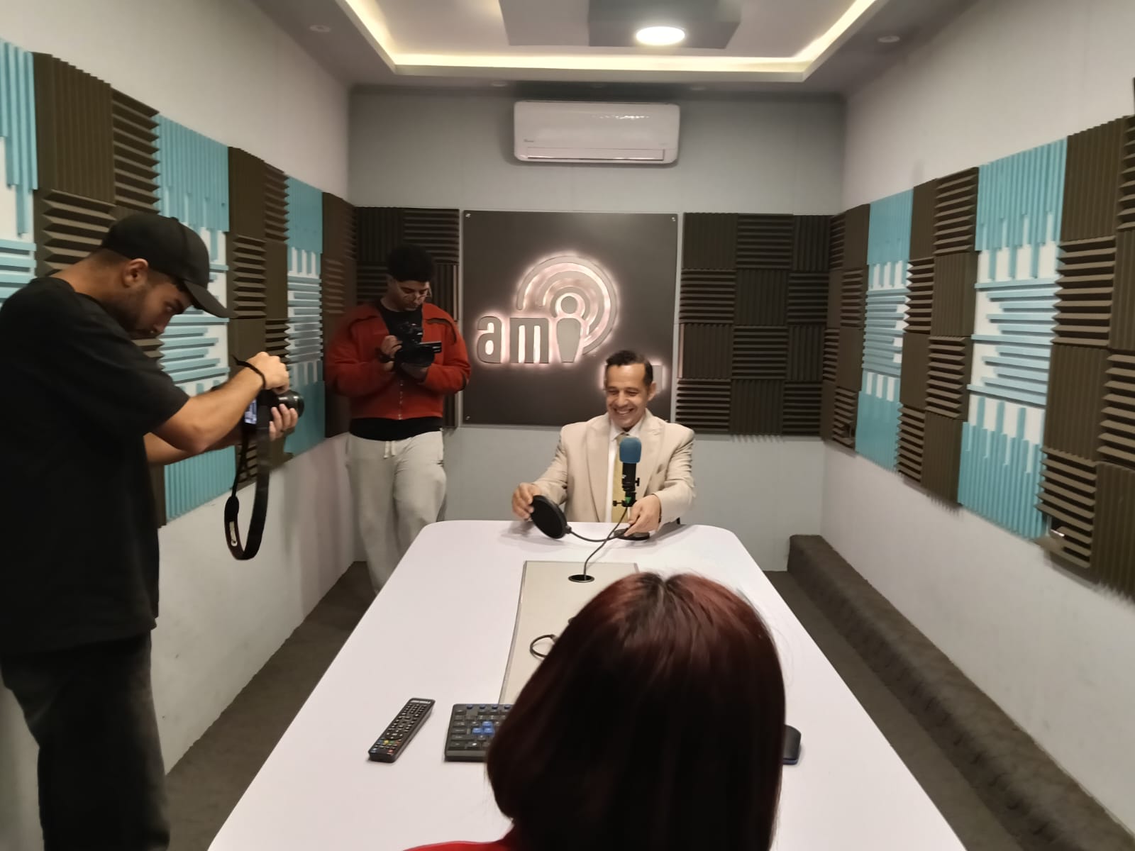 الدكتور محمد ثروت بمعهد الإسكندرية للإعلام (1)