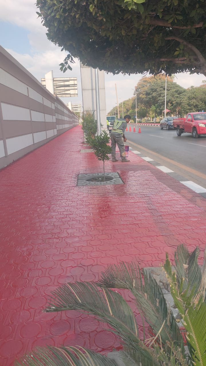 دهان الارصفة دهان الارصفة