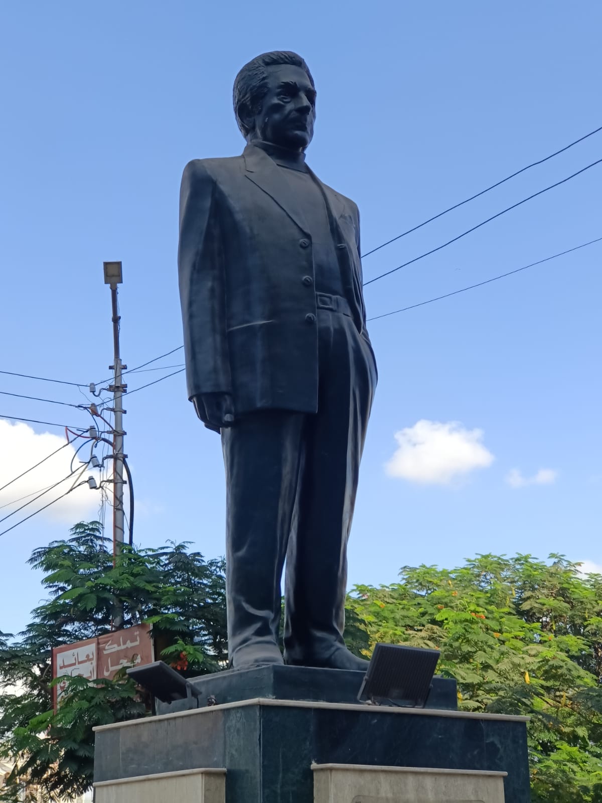 تمثال أنيس منصور (1)