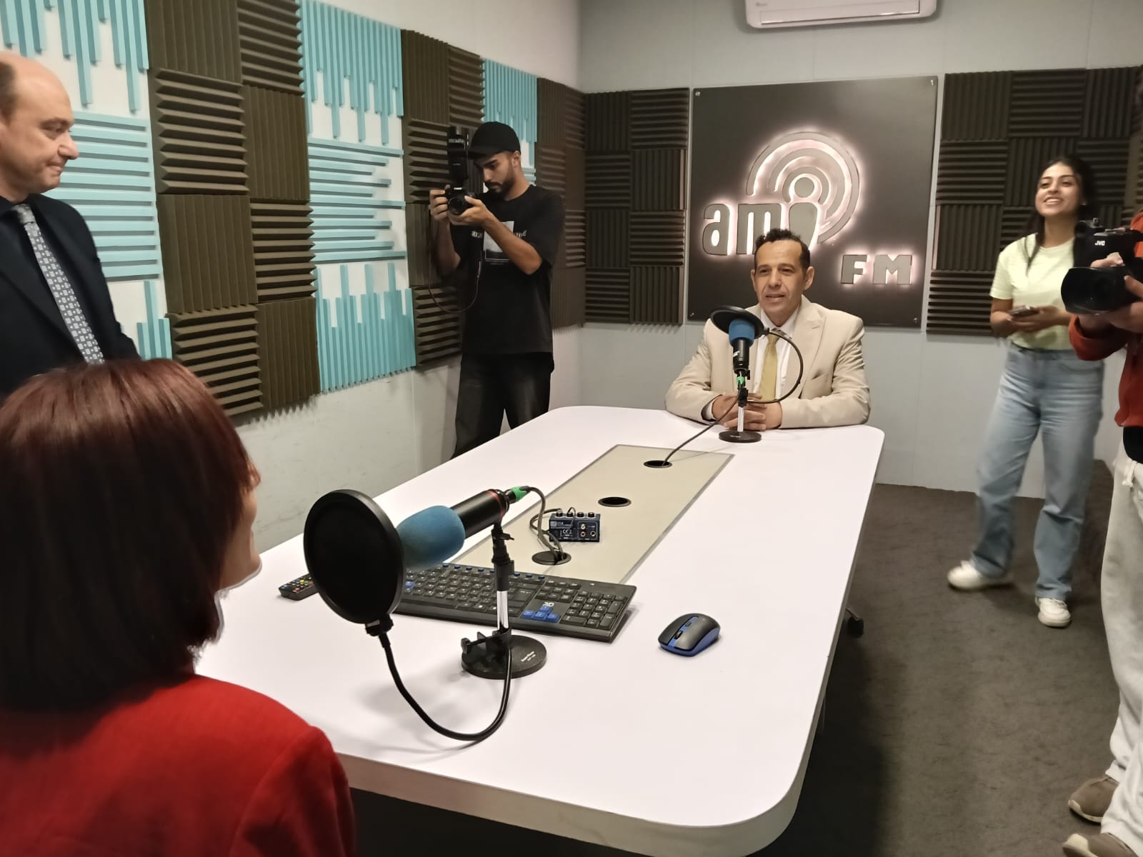 الدكتور محمد ثروت بمعهد الإسكندرية للإعلام (3)