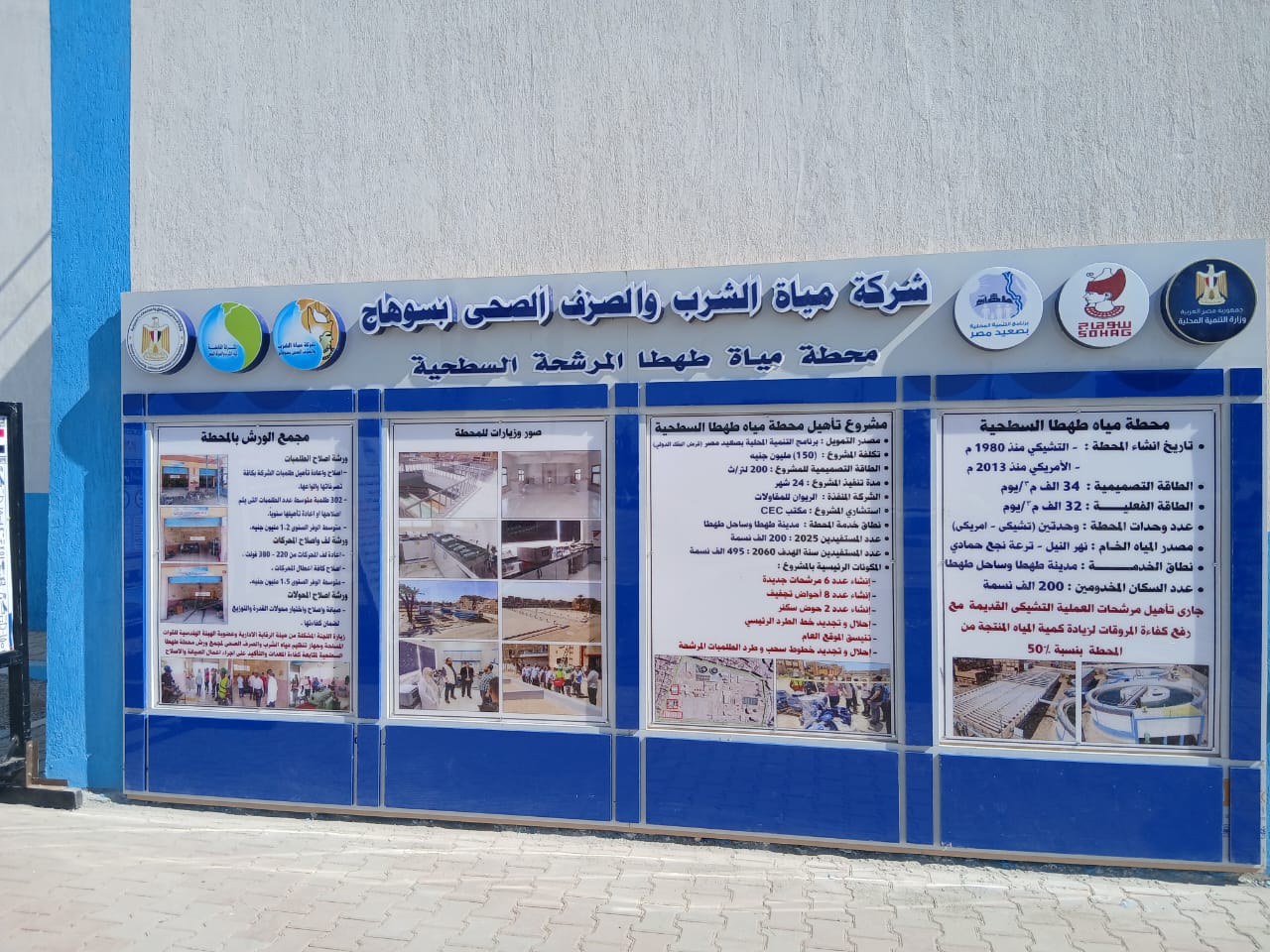 محطة مياه طهطا السطحية محطة مياه طهطا السطحية