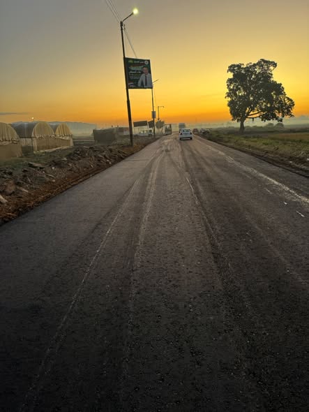 رصف طريق محلة موسى