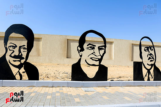 تجميل الطرق المؤدية للمتحف المصري