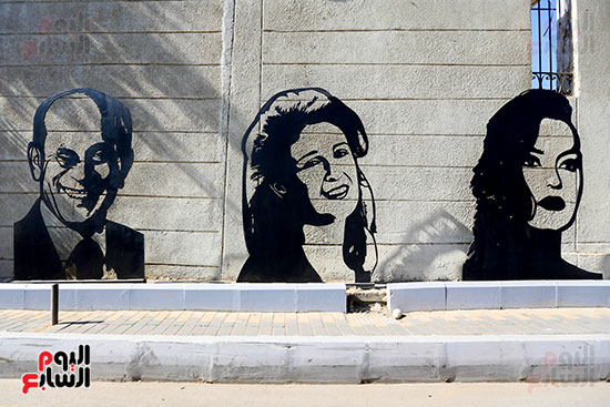 تجميل الطرق الرئيسية المؤدية للمتحف الكبير