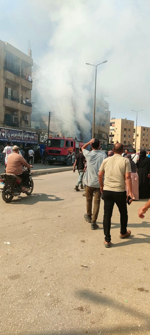 آثار الحريق