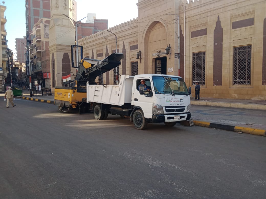 كنس الشوارع