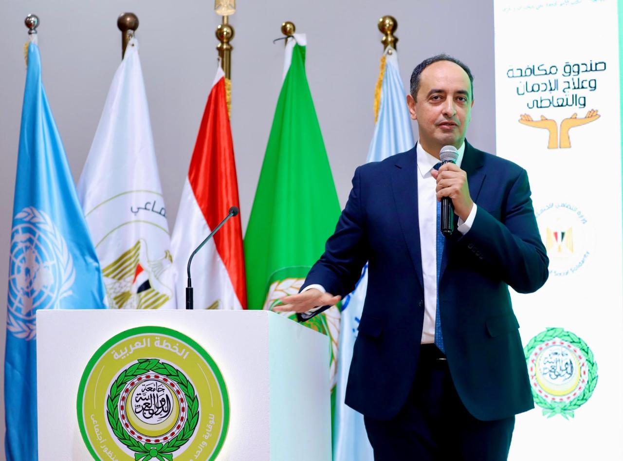 الدكتور عمرو عثمان مدير صندوق مكافحة وعلاج الإدمان والتعاطي