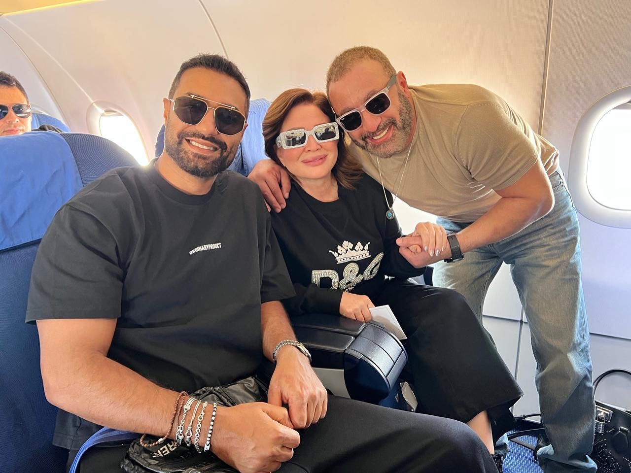 الهام شاهين والسقا وكريم فهمي الهام شاهين والسقا وكريم فهمي