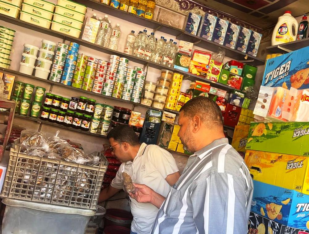 جانب من الحملات التموينية 