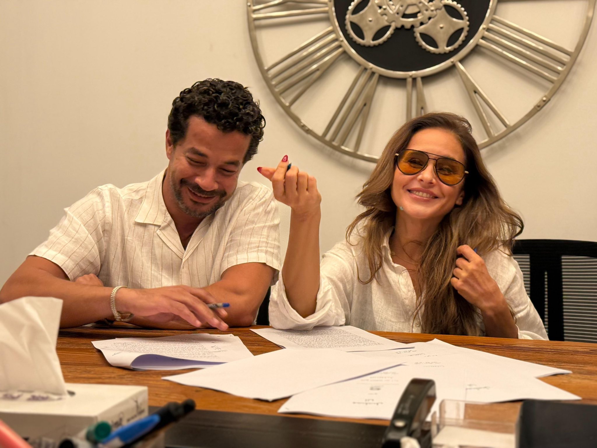 نيللى كريم وشريف سلامة نيللى كريم وشريف سلامة