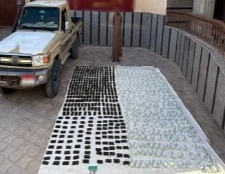 ضبط آلاف الأقراص بقيمة 94 مليون (1)