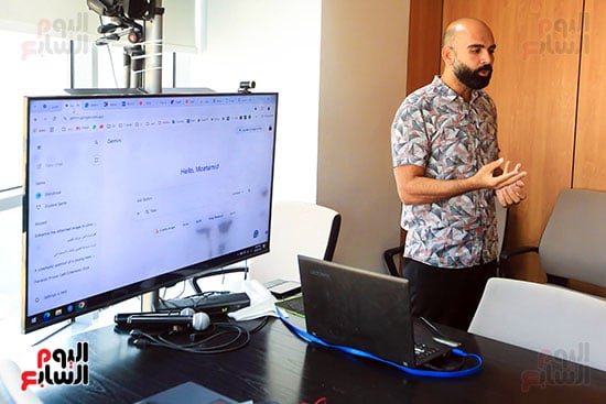 جلسات ورشة تدريب المحررين على استخدام الذكاء الاصطناعي (3)