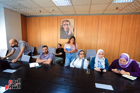 جلسات ورشة تدريب المحررين على استخدام الذكاء الاصطناعي (8)