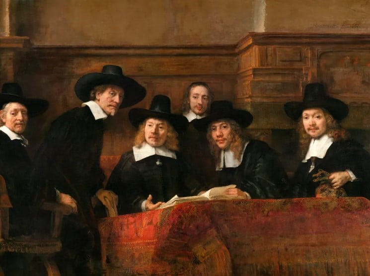 مصادرة لوحة مزيفة للفنان رمبرانت مصادرة لوحة مزيفة للفنان رمبرانت