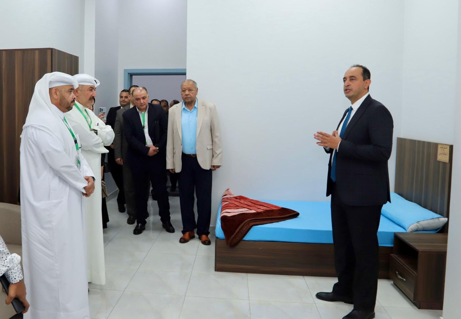 خلال تفقد احد المراكز العلاجية لصندوق مكافحة وعلاج الإدمان (4)