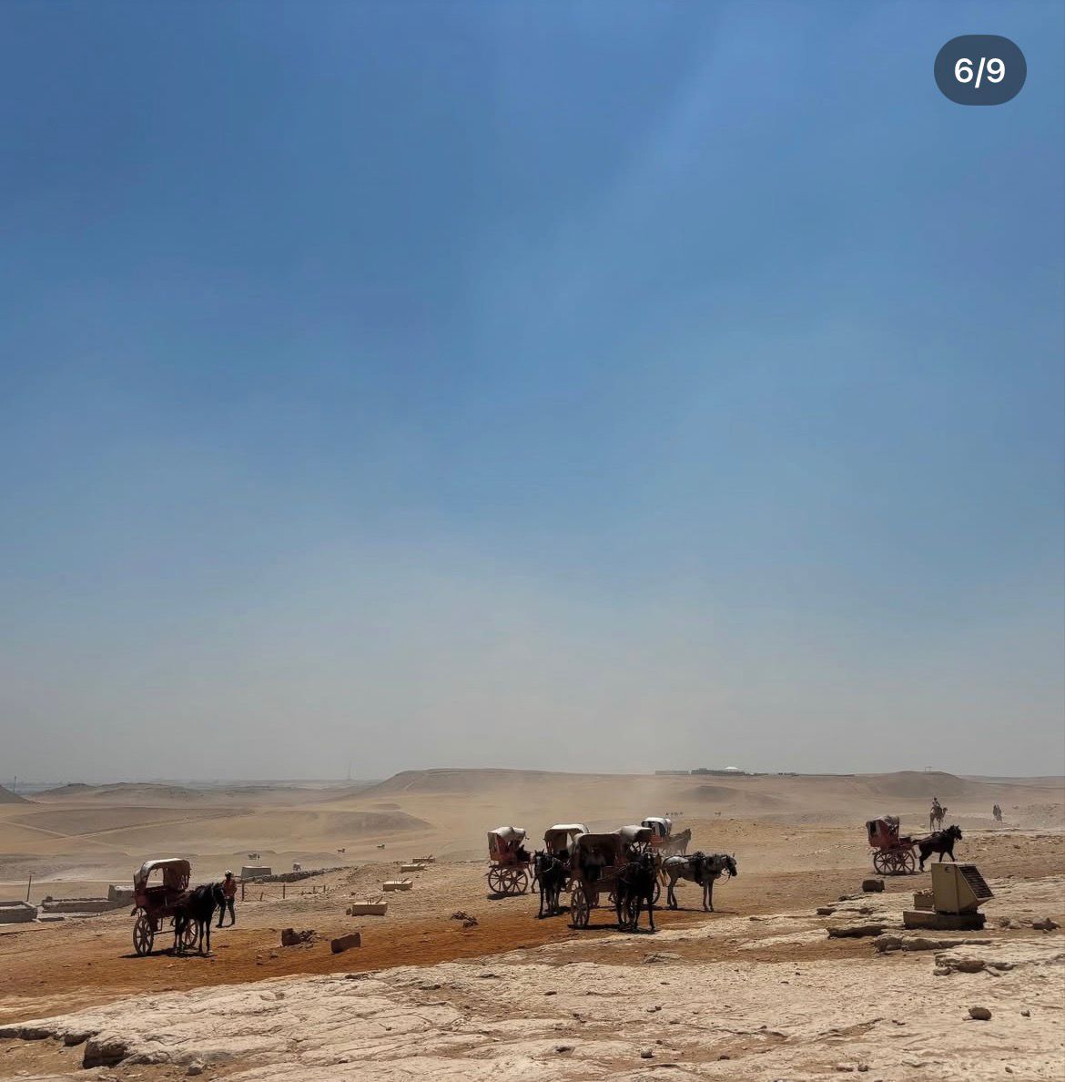 بيزيرا ووالده فى زيارة للأهرامات (1)