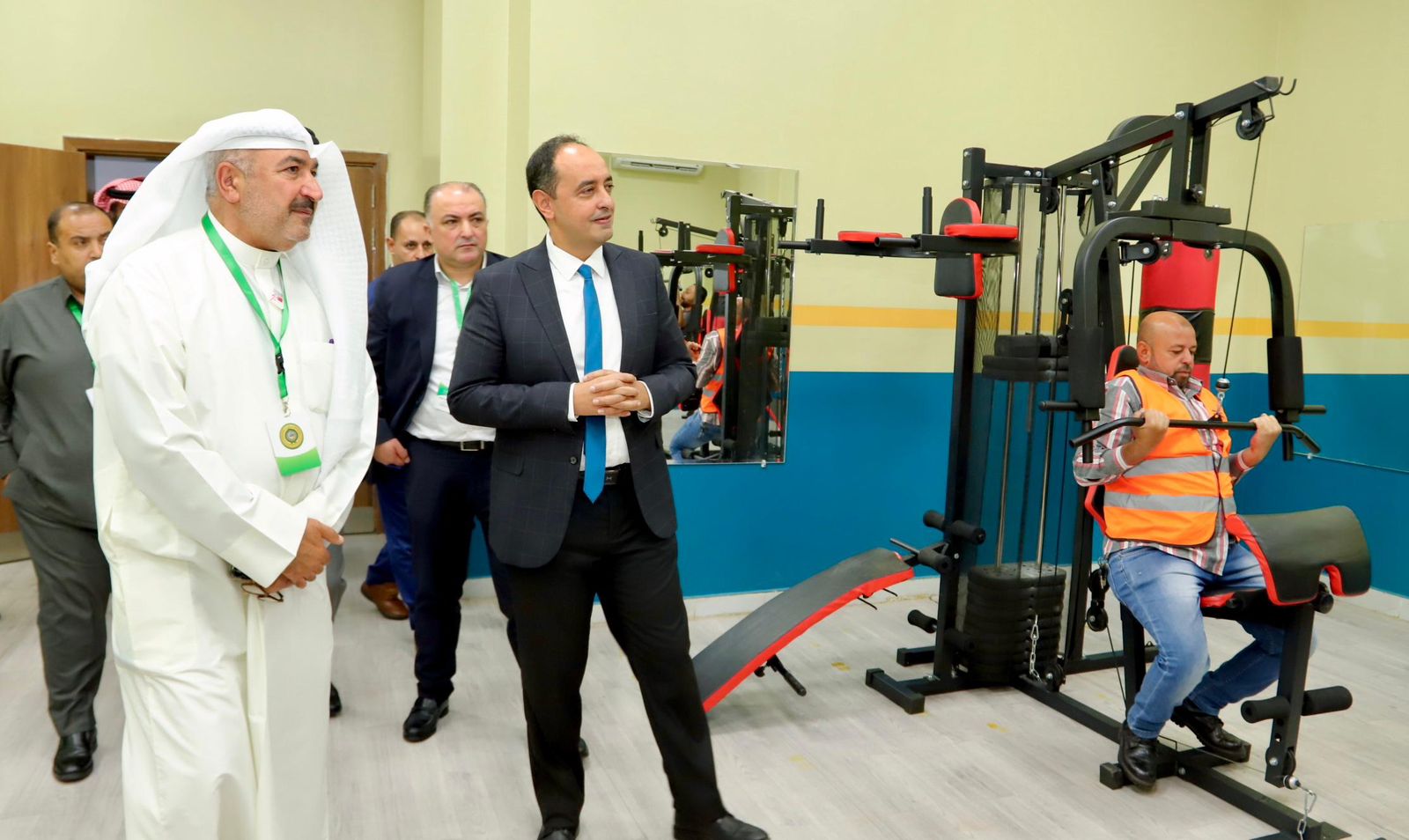 جانب من تفقد احد المراكز العلاجية لصندوق مكافحة وعلاج الإدمان