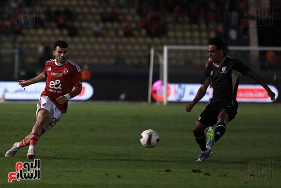 زيزو خلال المباراة