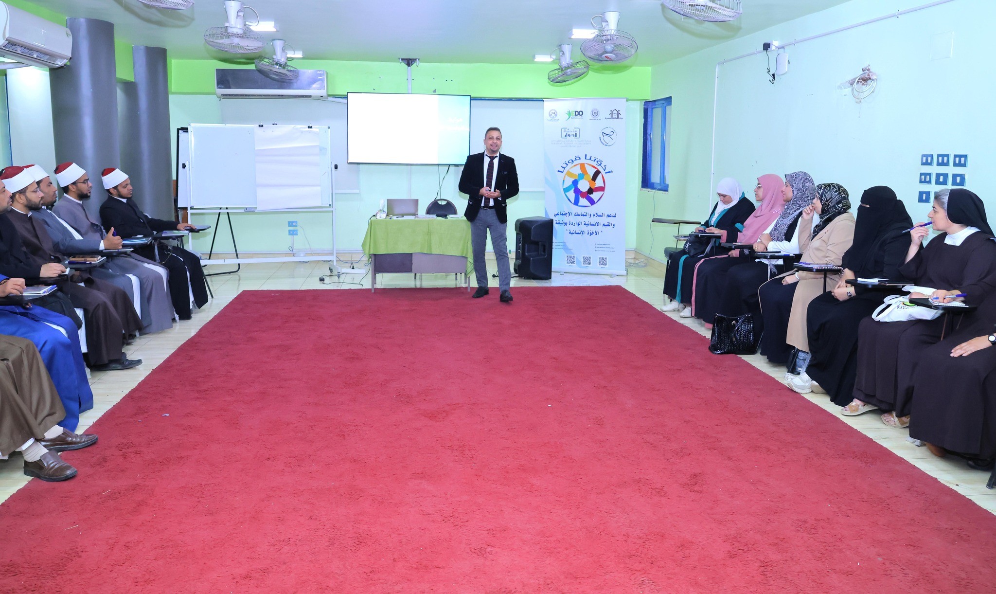 جانب من التدريب