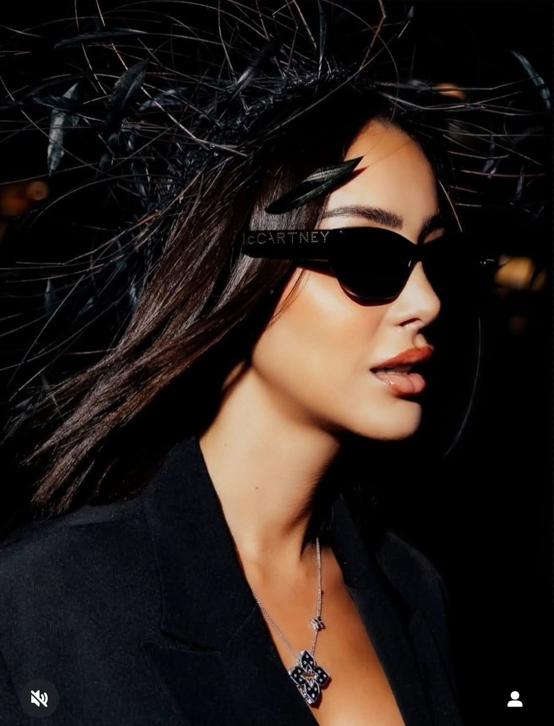 بسمة بوسيل فى اسبوع الموضة بباريس