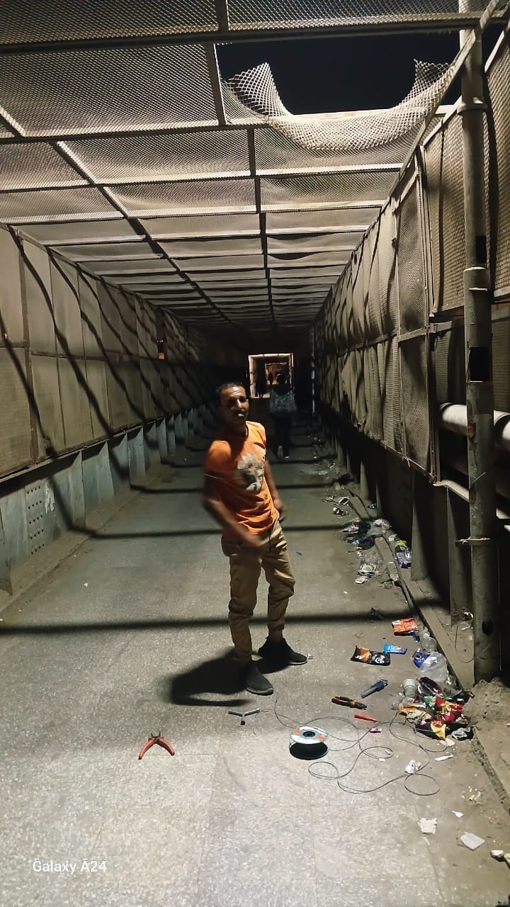 إنارة كوبرى المشارة إنارة كوبرى المشارة