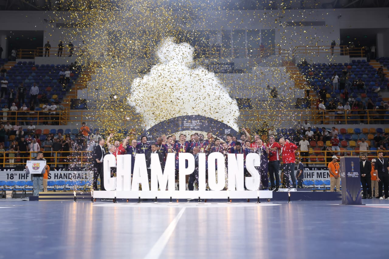 تتويج برشلونة ببطولة العالم لليد