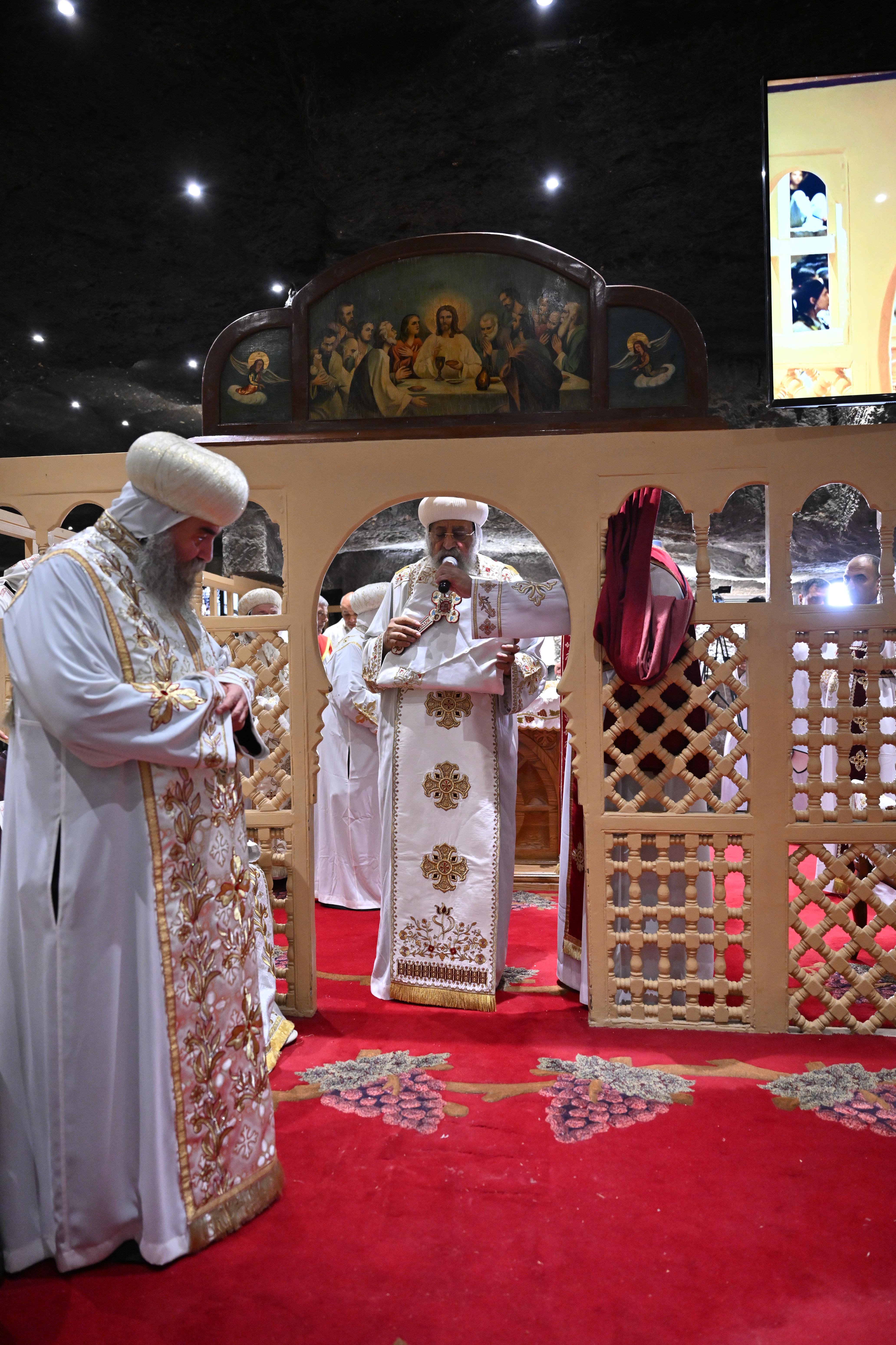 قداسة البابا خلال القداس