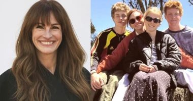 جوليا روبرتس وعائلتها