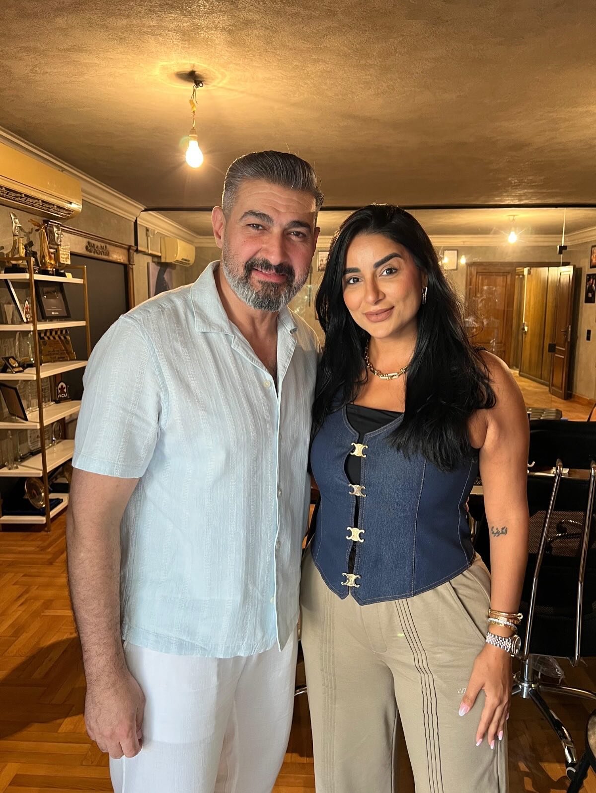 جورى بكر مع ياسر جلال