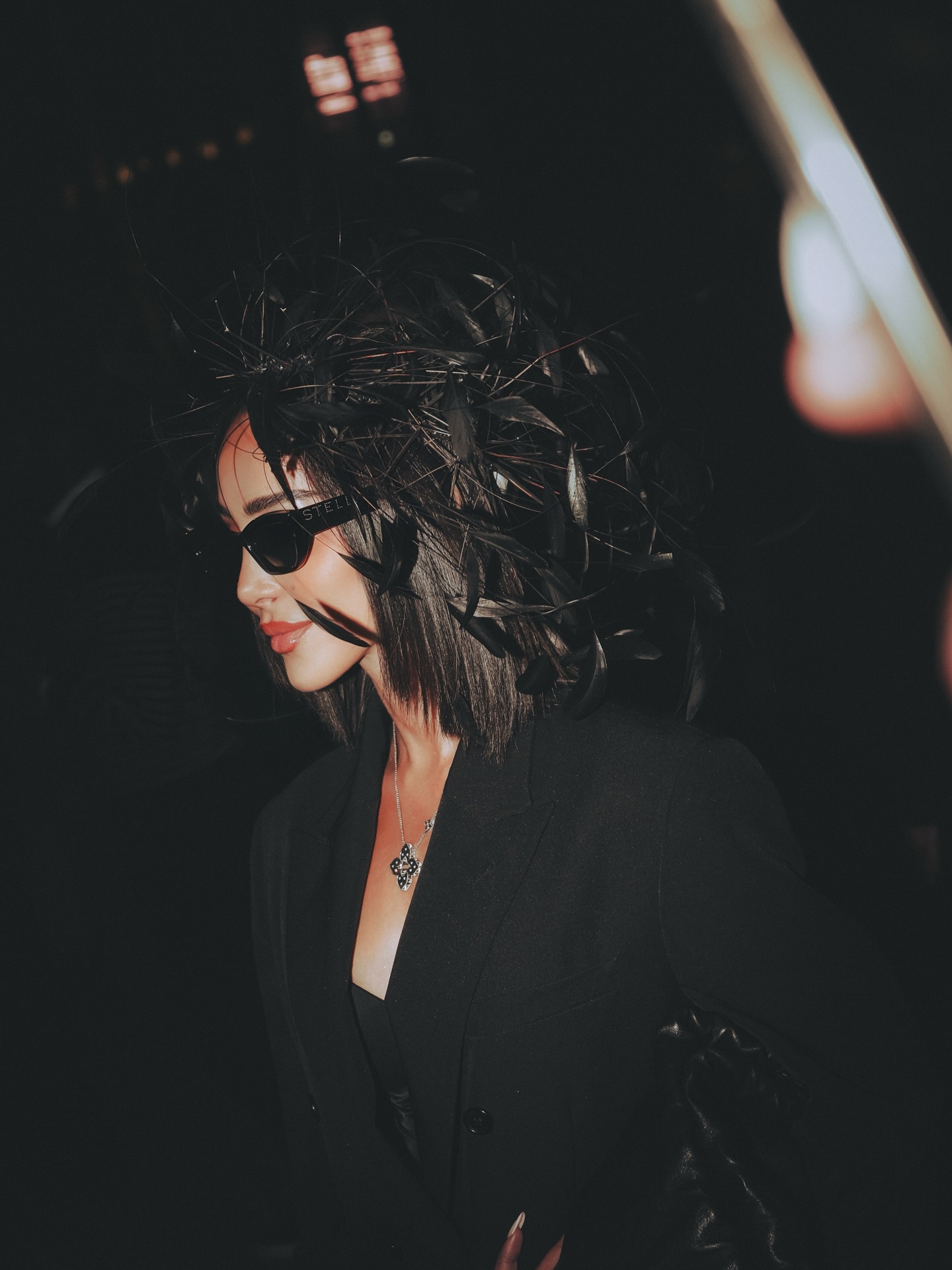 سمة بوسيل تخطف الانظار فى اسبوع الموضة بباريس