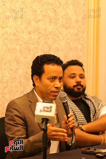 مهرجان الإسكندرية يكرم سامح حسين والمؤلف عبد الرحمن محمد بندوة استنساخ (15)